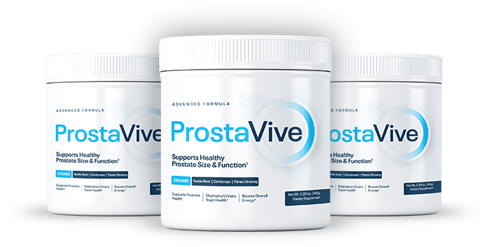 ProstaVive supplement jar